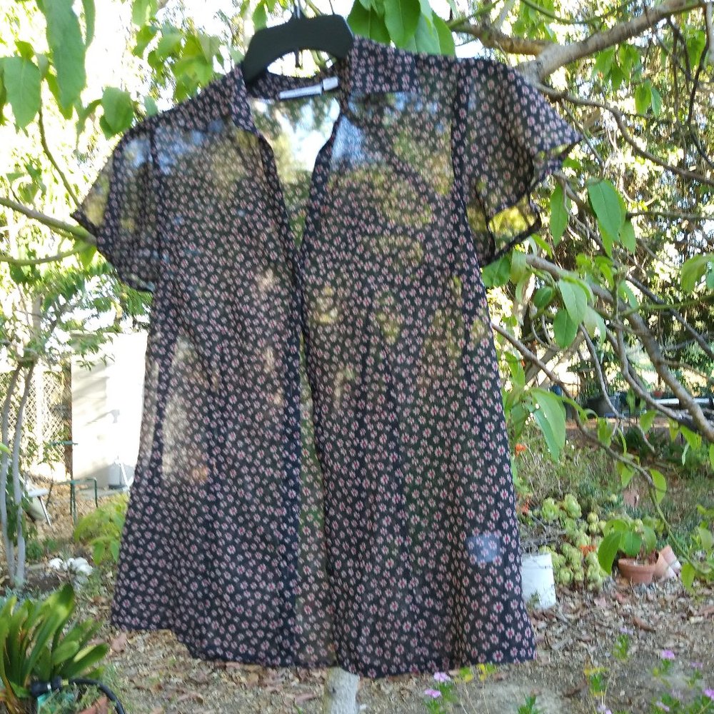 Women's blouse, Croft&Barrow, Black, Small
